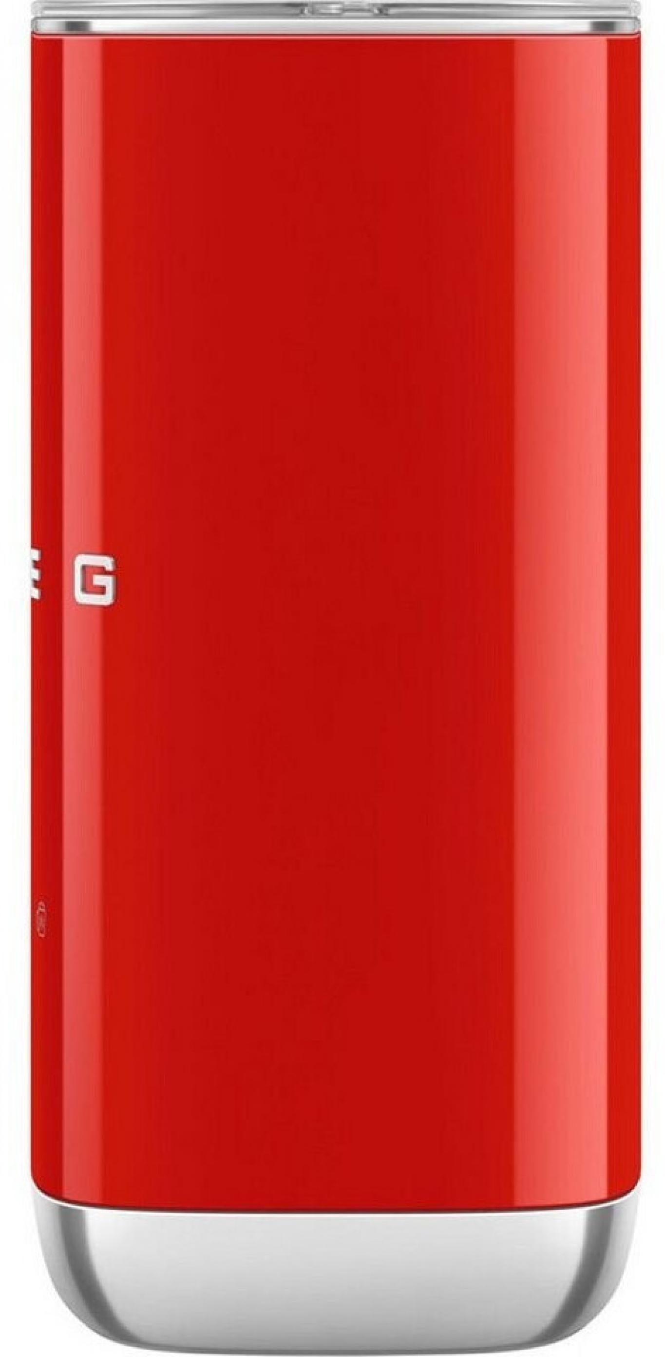 Smeg MFF02RDEU Kompakt-Milchaufschäumer Rot 50 Style