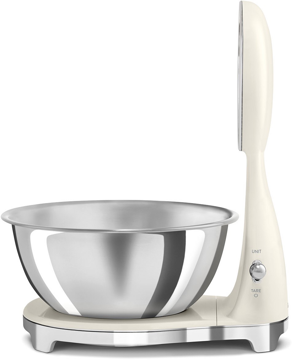 Smeg KSF01CRWW Küchenwaage 50s Style Creme