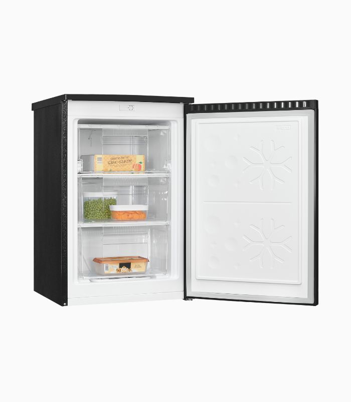 Exquisit GS81-051C Gefrierschrank schwarz
