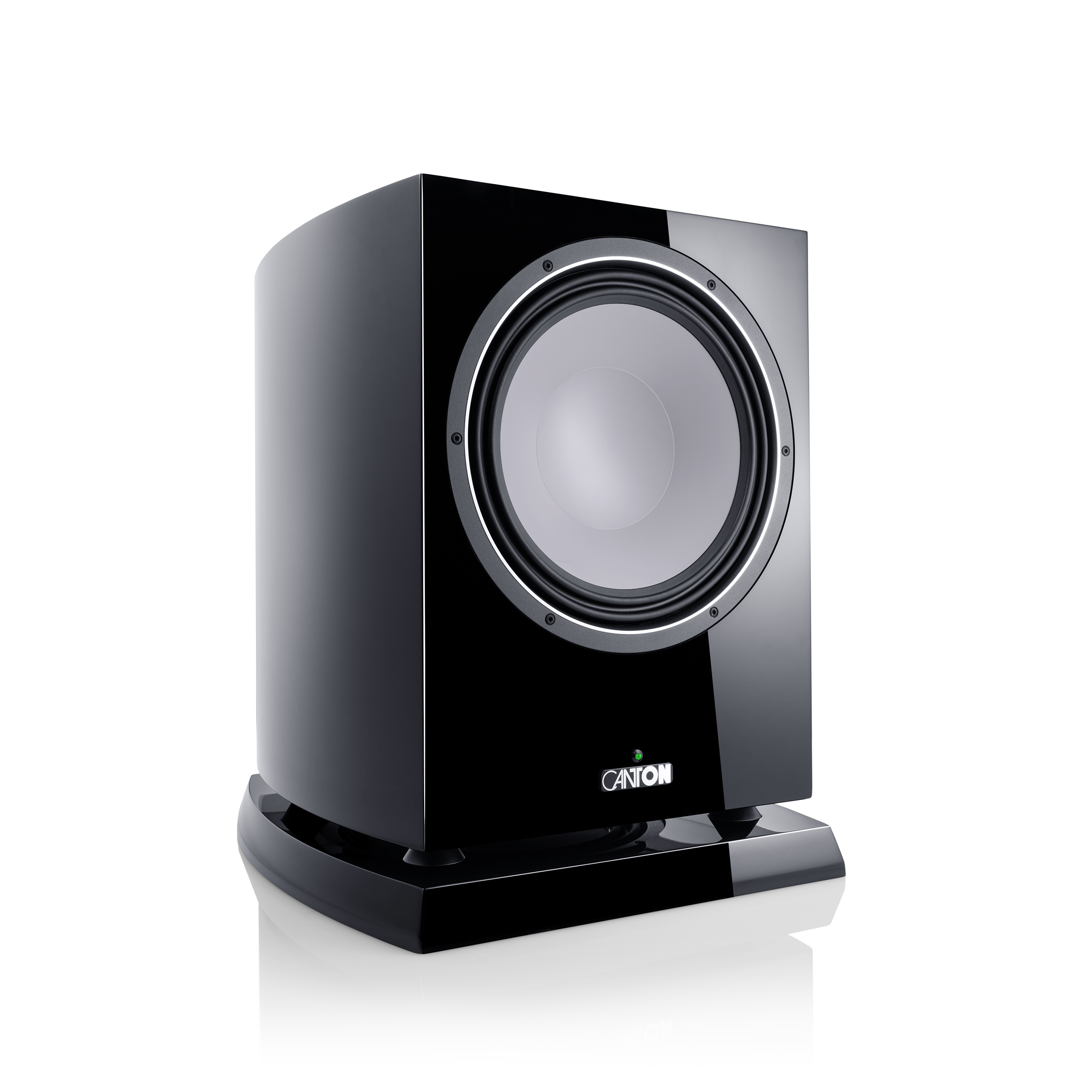 Canton Vento Sub 12 schwarz highgloss  Sonder Aktion