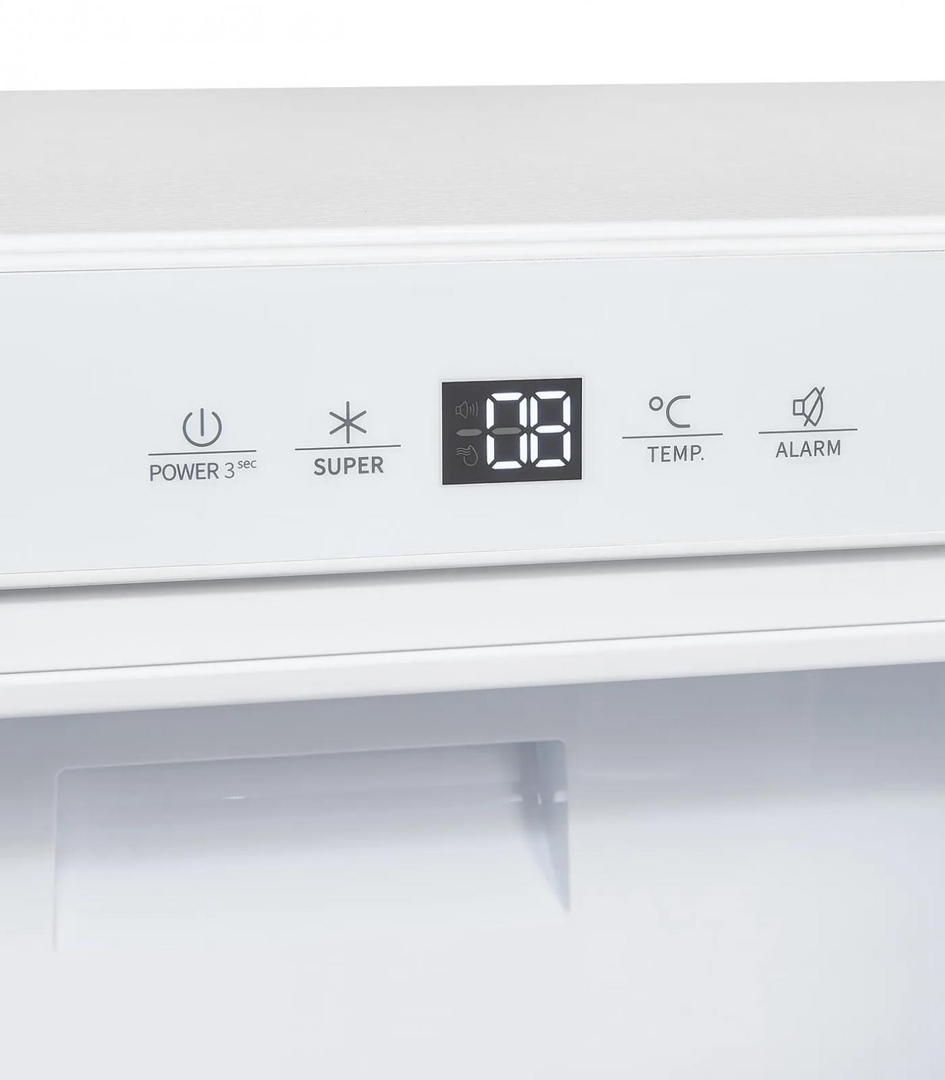 Exquisit UKS130-4-FE-010E Weiss Unterbau-Kühlschrank | 4 Sterne Fach | 104 Liter