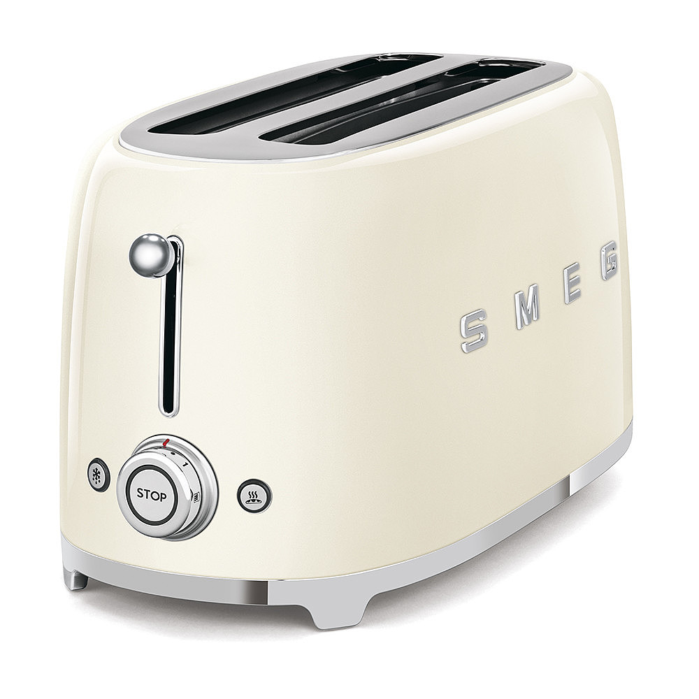 Smeg TSF02CREU 4-Scheiben Toaster Creme 50`s Style Aussteller