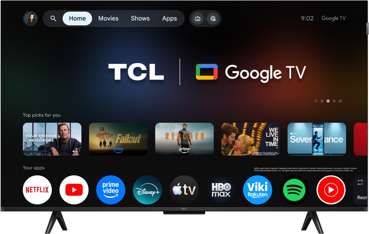 TCL 43P79L QLED TV, 4K UHD, Smart-TV, 43 Zoll 2026