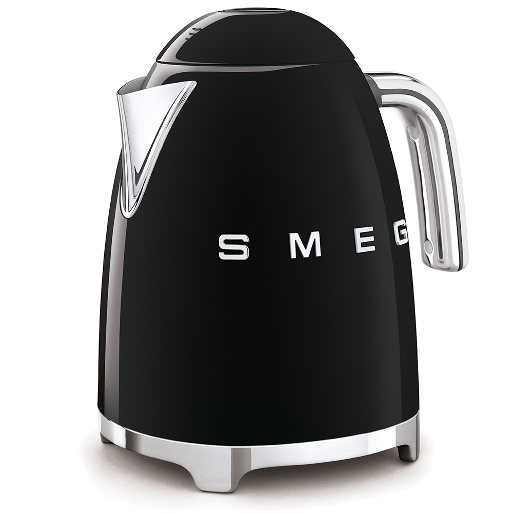 Smeg KLF03BLEU Wasserkocher Schwarz 50s Style 1,7 Liter
