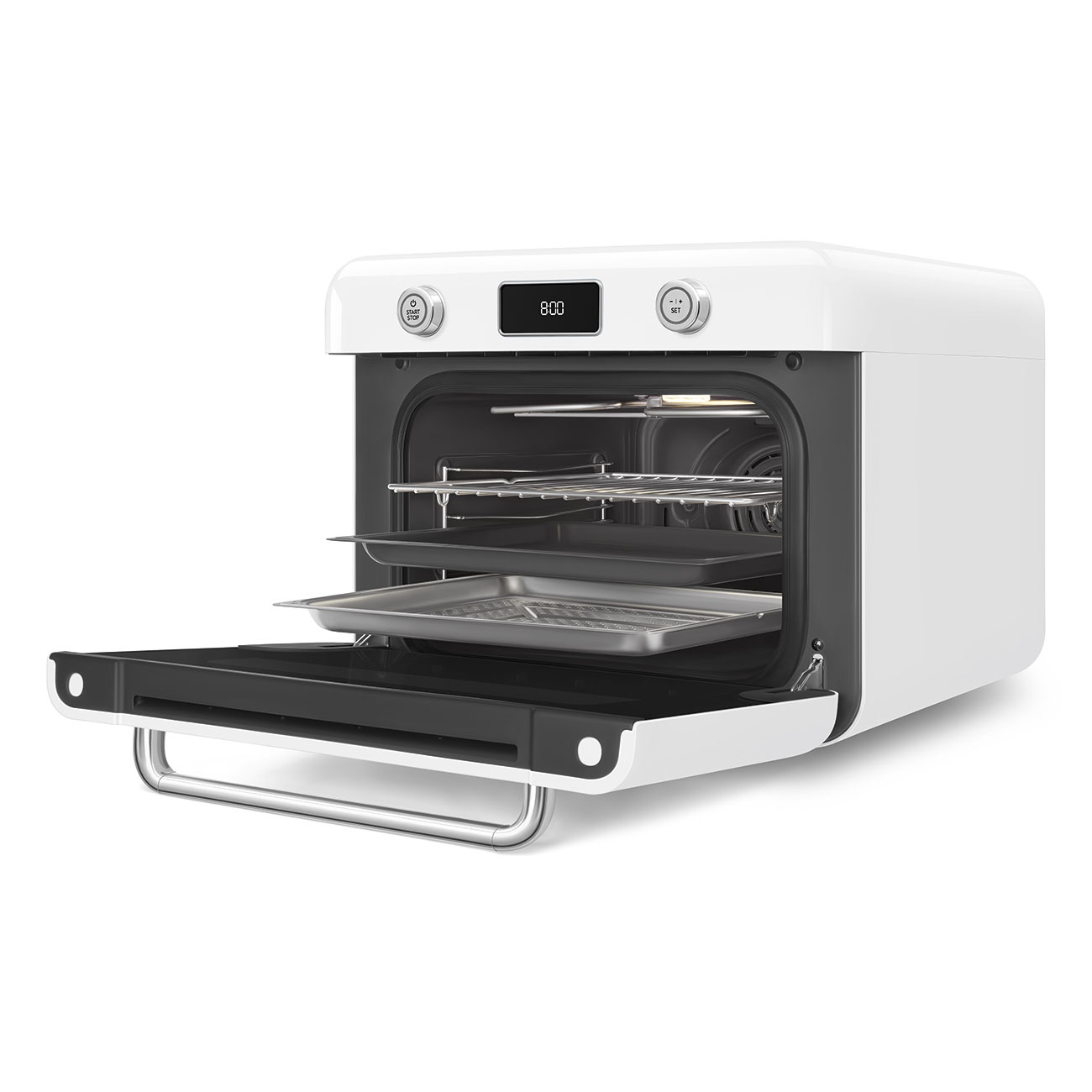 Smeg COF01WHEU Kombi-Tisch-Backofen