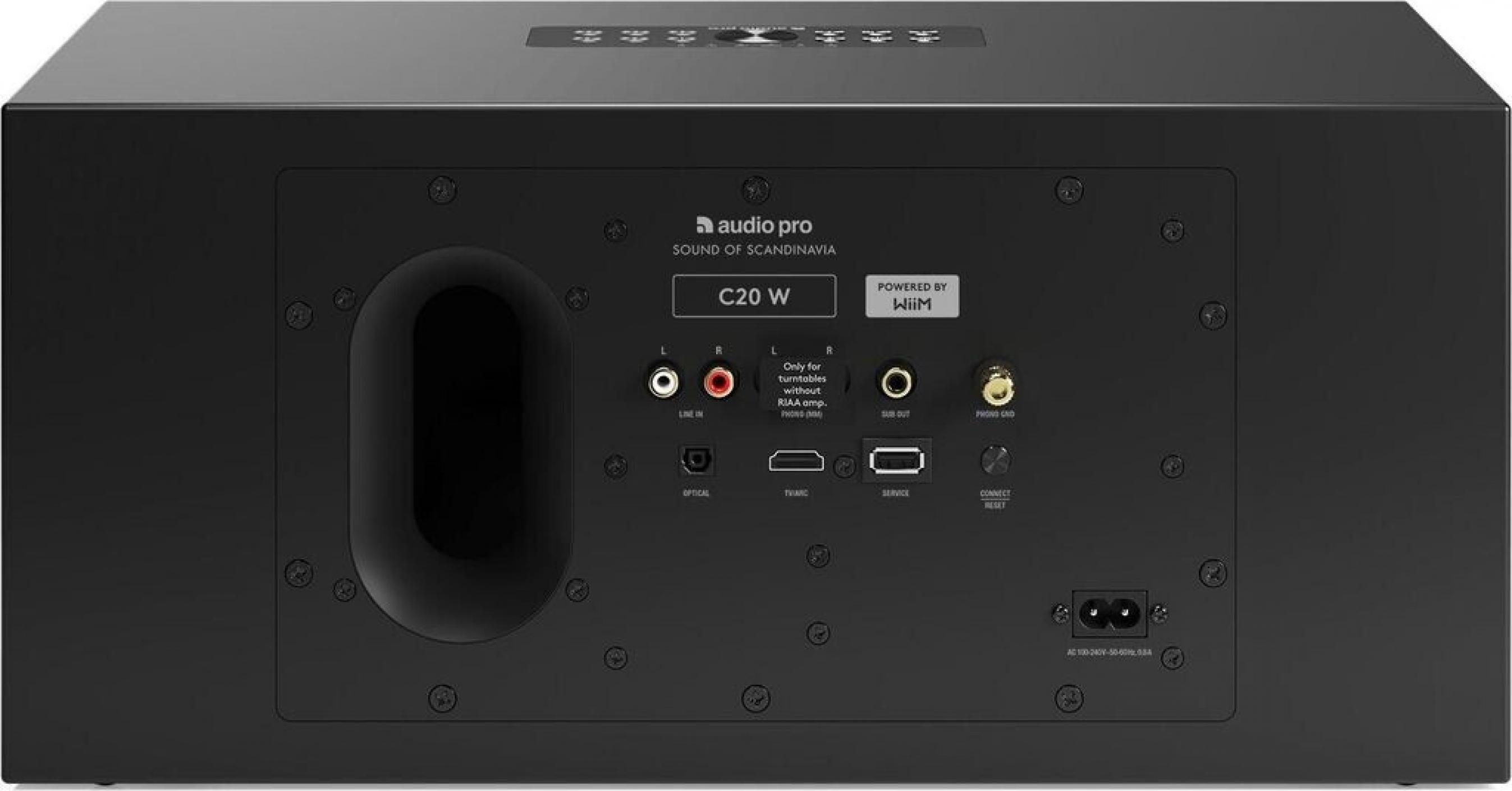 Audio Pro C20 W Lautsprecher Matt Schwarz