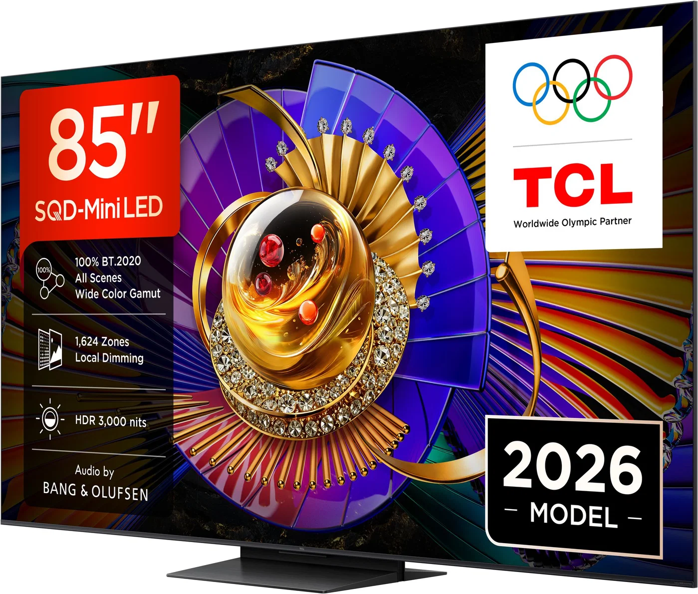 TCL 85C7L SQD-Mini LED TV, Ultra HD, Smart-TV, 144Hz, 85 Zoll 2026