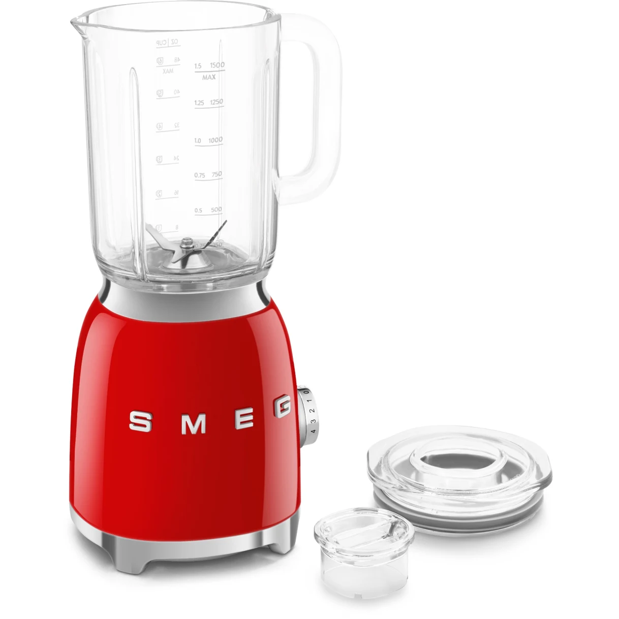 Smeg BLF03RDEU Standmixer rot 50s Style Jubiläumsaktion - 60 Monate Geräteschutz