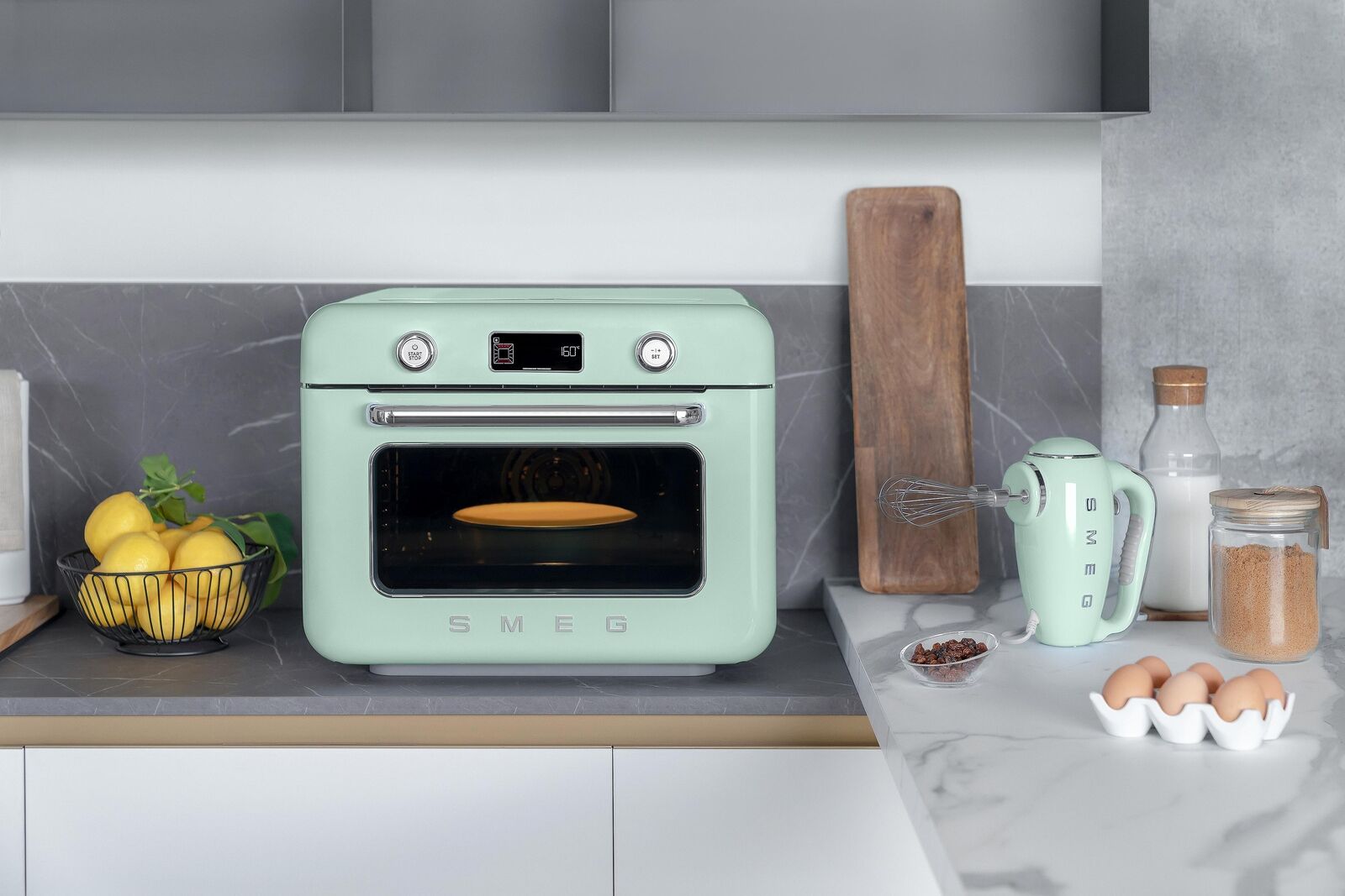 Smeg COF01PGEU Kombi-Tisch-Backofen