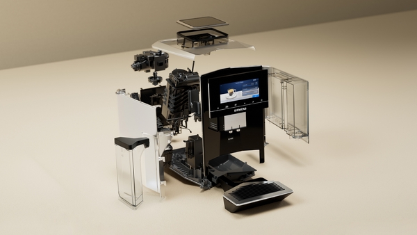Siemens TQ905DF9 Kaffeevollautomat EQ900 Schwarz