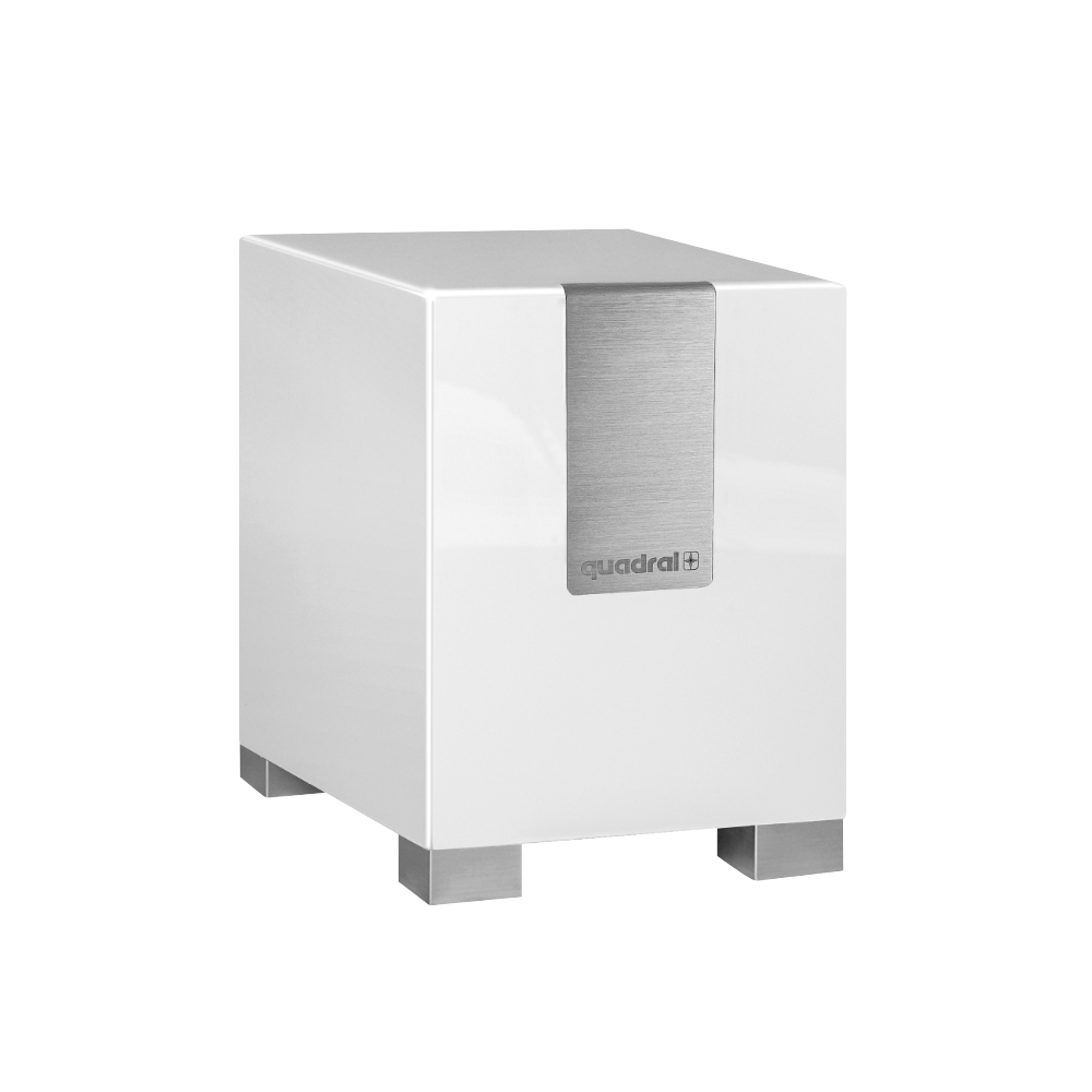Quadral Qube S8 Aktivsubwoofer weiss