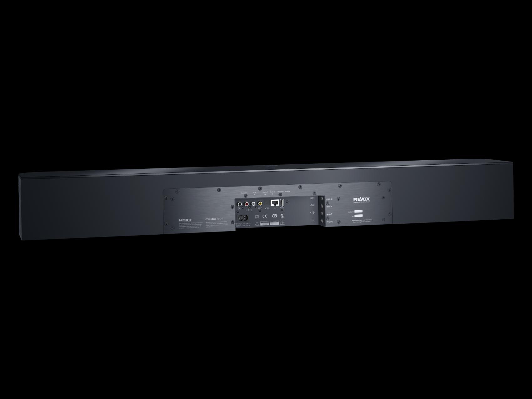 Revox Revox STUDIOART S100 Audiobar schwarz Aussteller