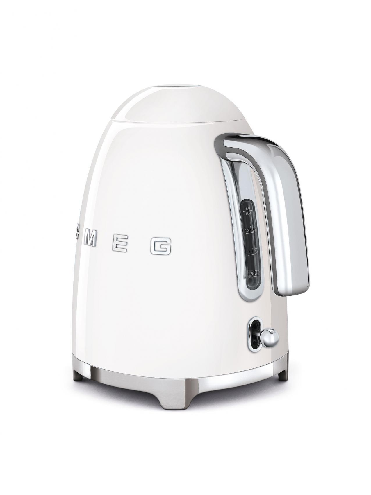 Smeg KLF03WHEU Wasserkocher Weiß 50s Style 1,7 Liter