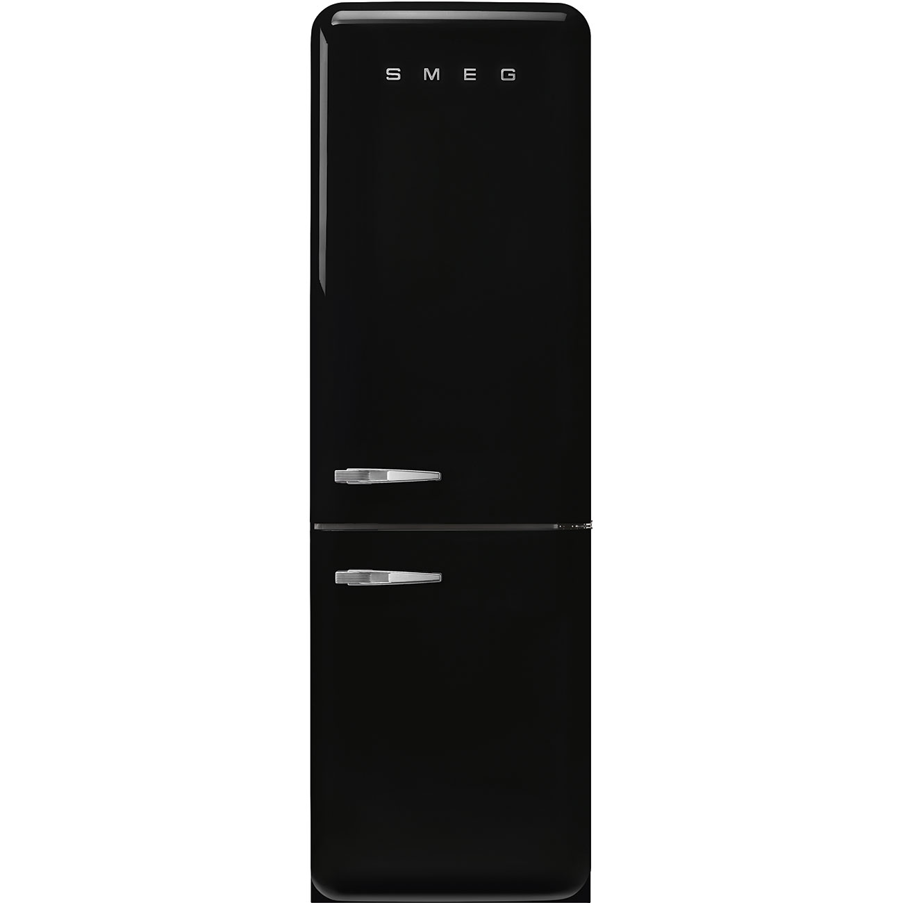 Smeg FAB32RBL5 Kühl-/Gefrierkombination Rechtsanschlag Schwarz 50s Style, EEK: D