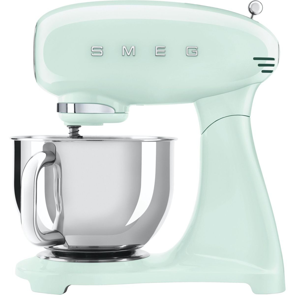 Smeg SMF05PGEU Küchenmaschine 50s Style Pastellgrün,2026 Modell Jubiläumsaktion-60 Monate Geräteschutz