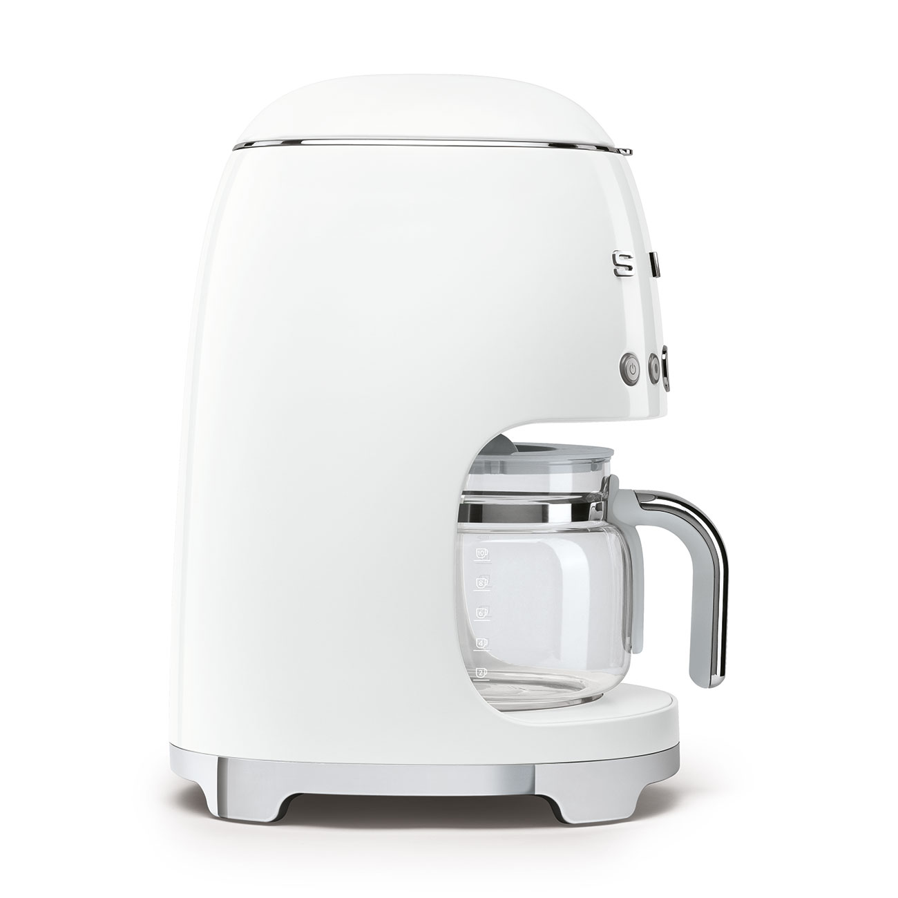 Smeg DCF02WHEU Filterkaffeemaschine weiß Aussteller