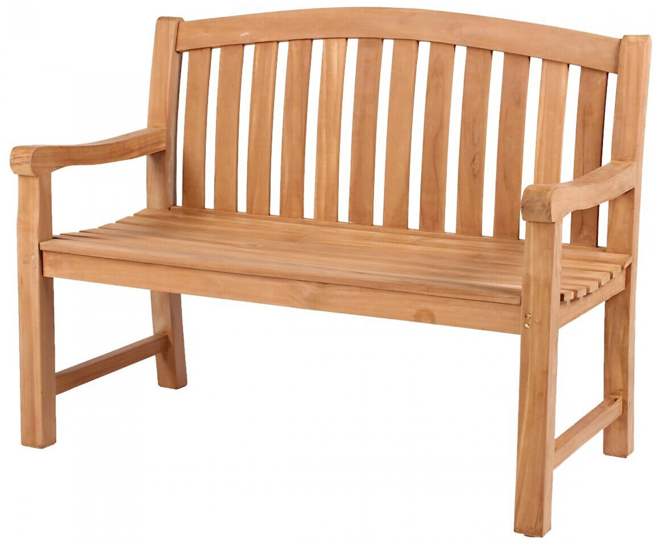 deVries Gartenbank "WOODIE" aus Teakholz 120cm