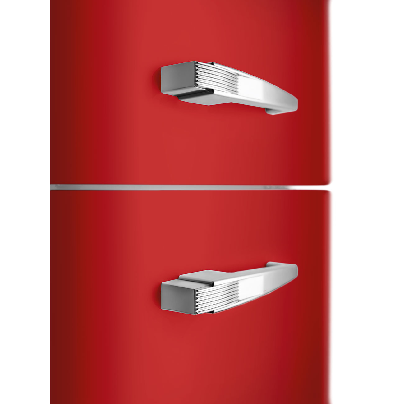 Smeg FAB30RRD6 Kühl-/Gefrierkombination Rechtsanschlag Rot 50s Style, EEK: C
