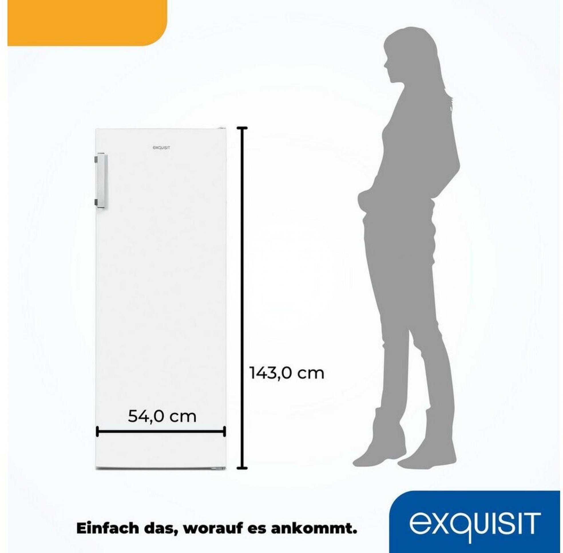 Exquisit GS231-NF-H-040D weiss | 161 Liter | Gefrierschrank