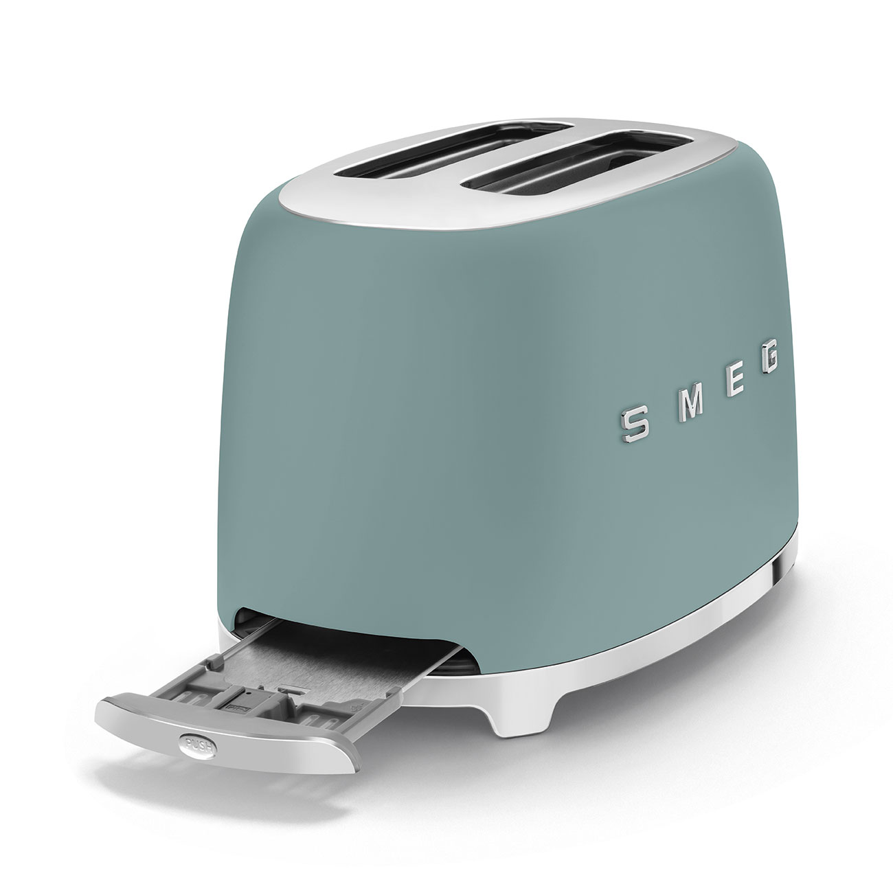 Smeg TSF01EGMEU 2- Schlitz Toaster emerald green 50`s Style