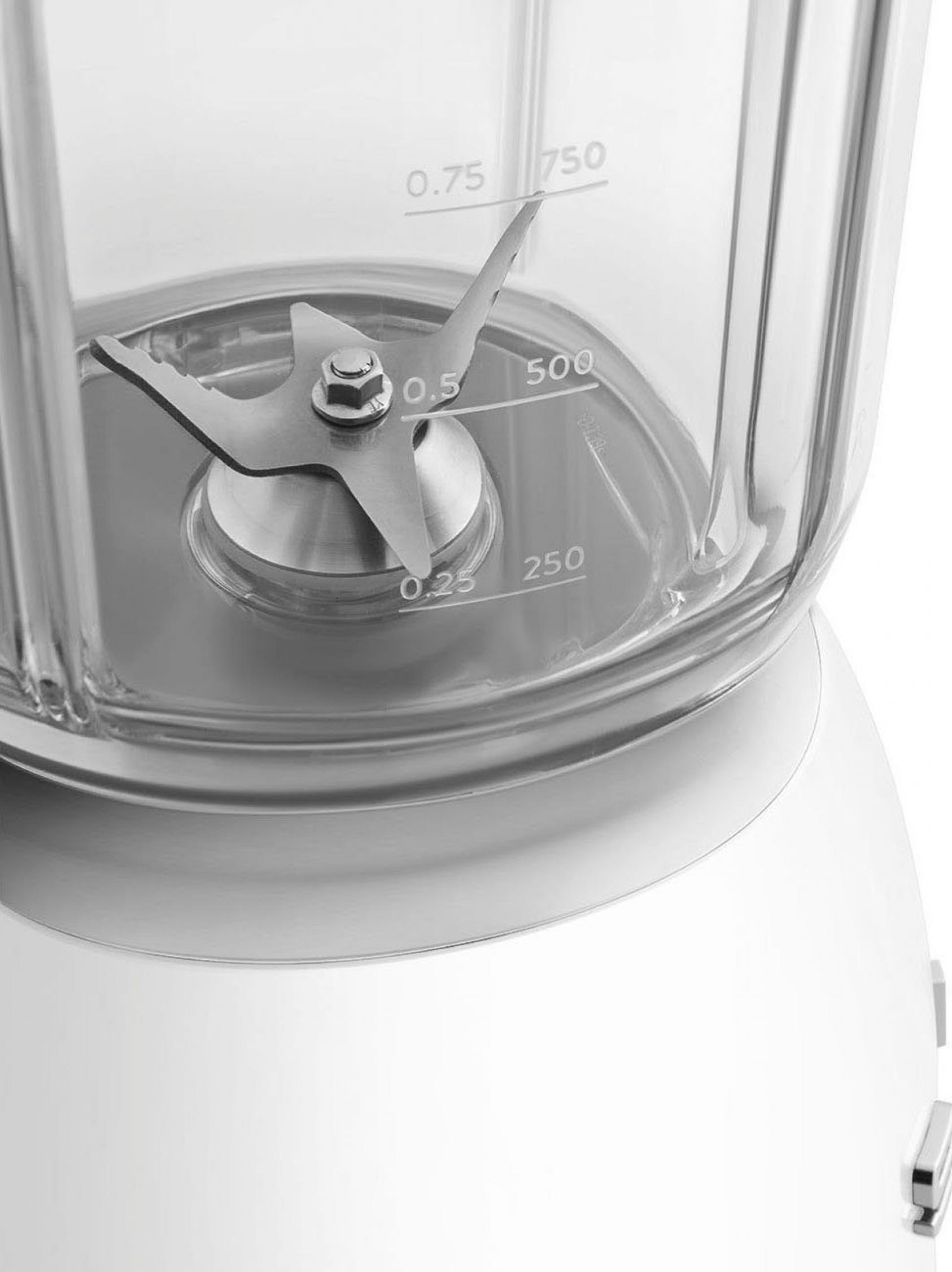 Smeg BLF03WHEU Standmixer Weiß 50s Style Jubiläumsaktion - 60 Monate Geräteschutz