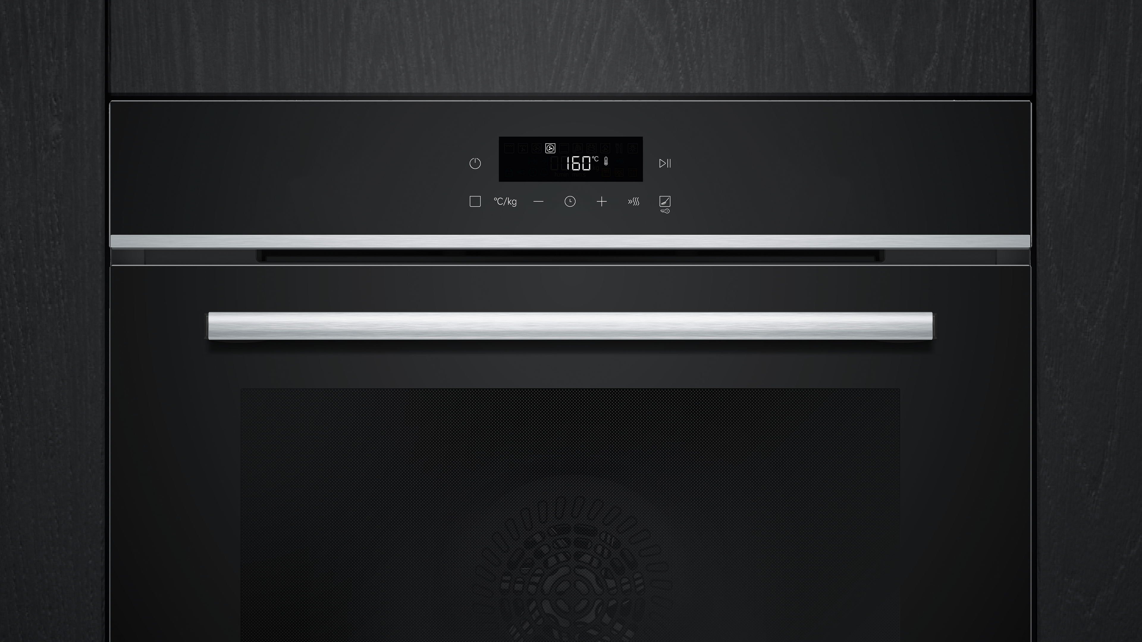 Siemens HB572ABS4 Einbau-Backofen Pyrolyse, schwarz/edelstahl,  EEK: A+