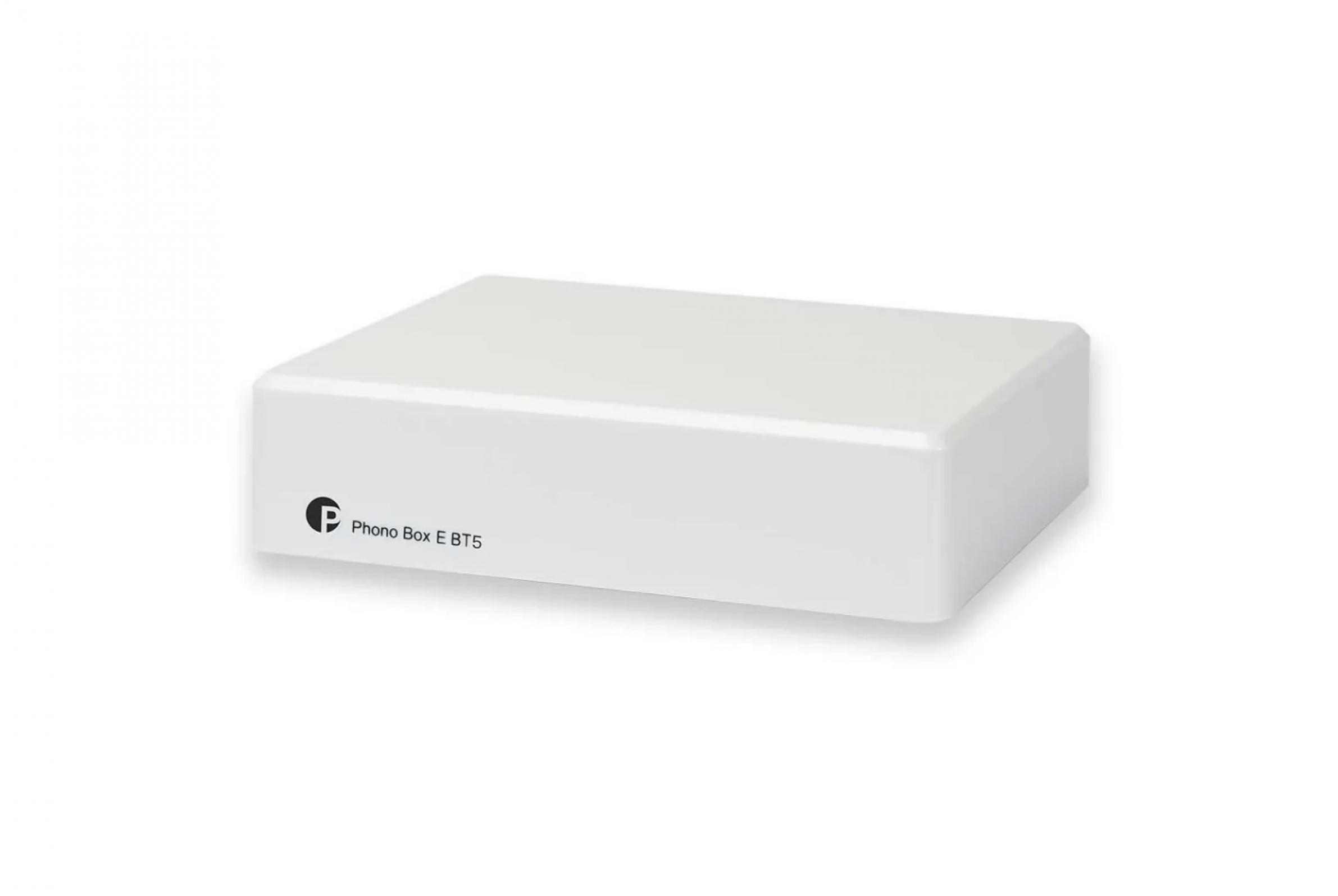 Pro-Ject Phono Box E BT 5 Hochglanz Weiß