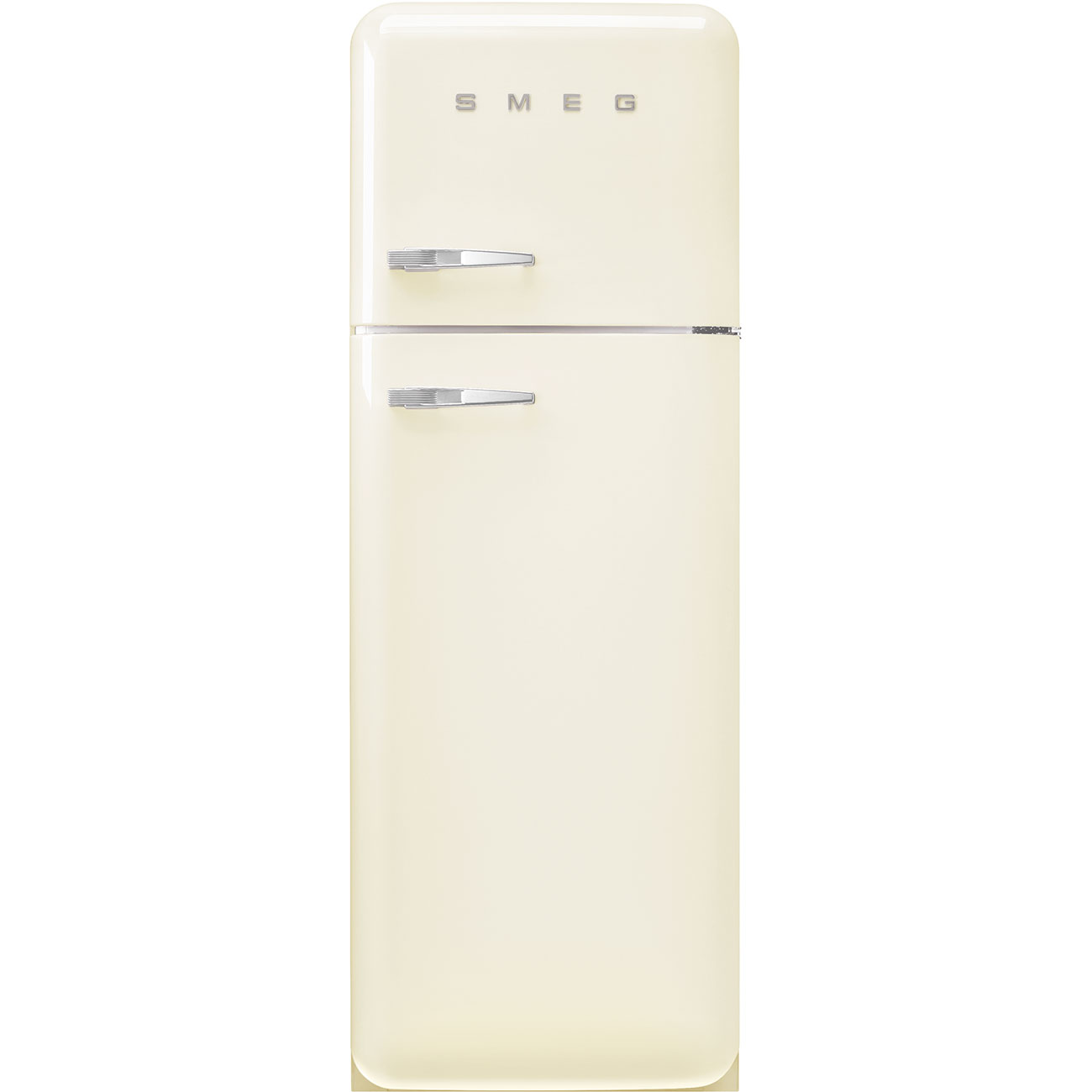 Smeg FAB30RCR5 Kühl-/Gefrierkombination Rechtsanschlag creme 50s Style, EEK: D