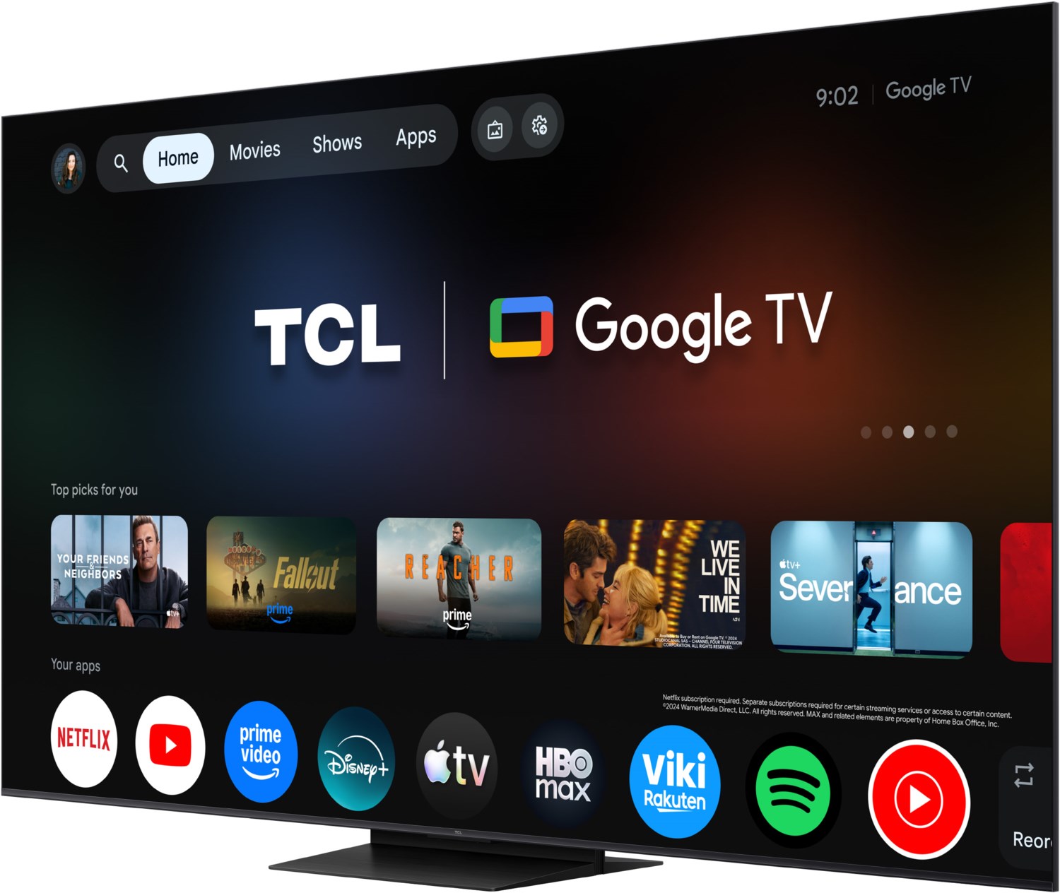 TCL 85C69K Pro QD Mini LED, Smart-TV, 120 Hz, 85 Zoll 2026