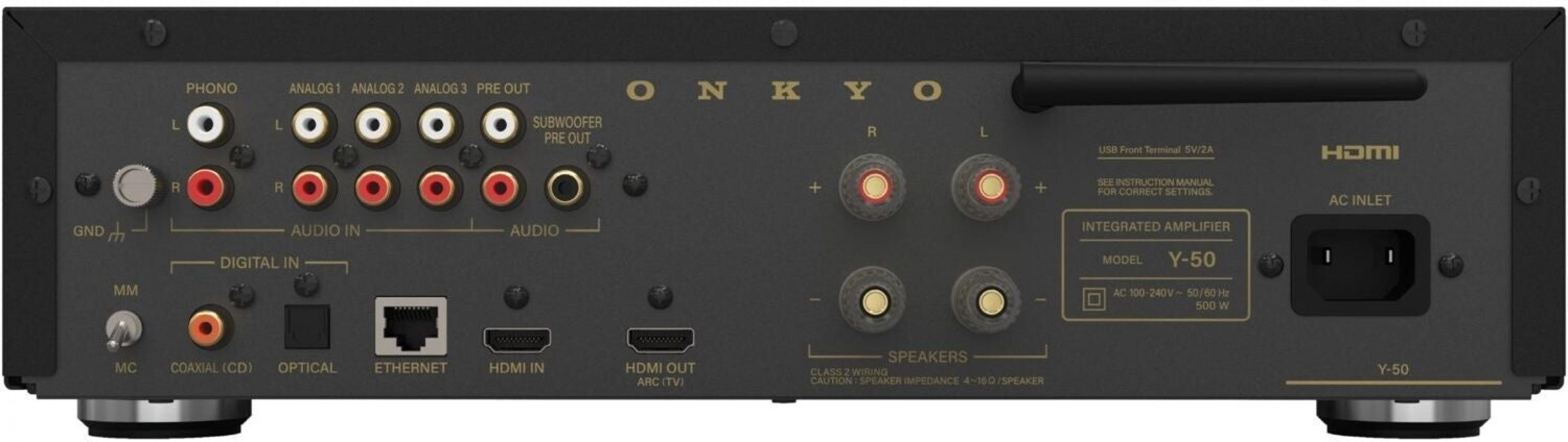 Onkyo Muse Y50SCUP silber Netzwerk Vollverstärker