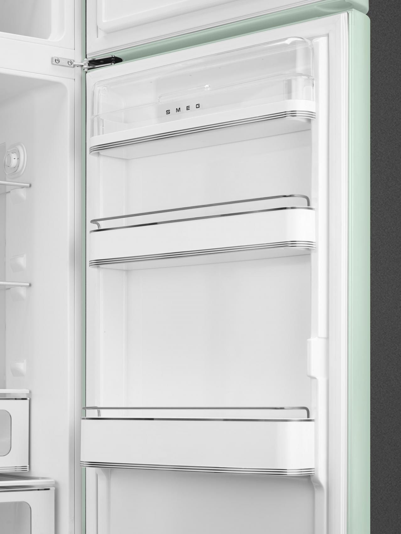 Smeg FAB30RPG5 Kühl-/Gefrierkombination Rechtsanschlag Pastellgrün 50s Style, EEK: D