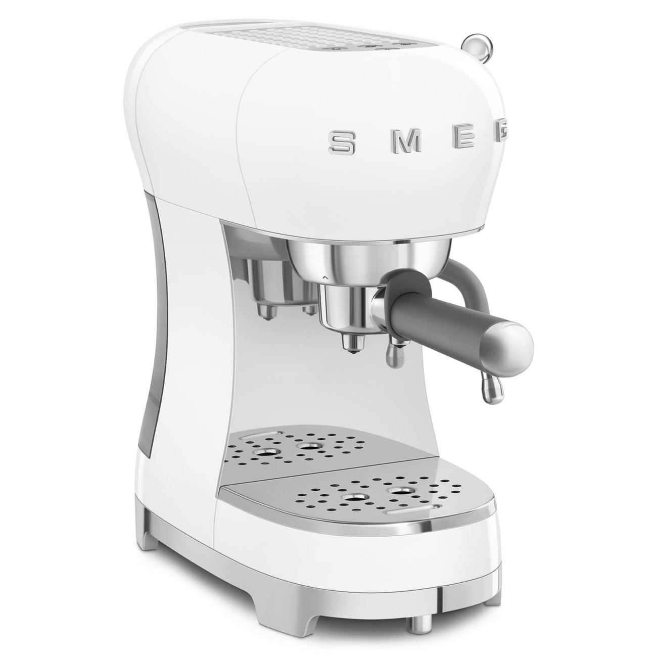 Smeg ECF02WHEU Espresso-Kaffeemaschine weiß 50`s Style Aussteller