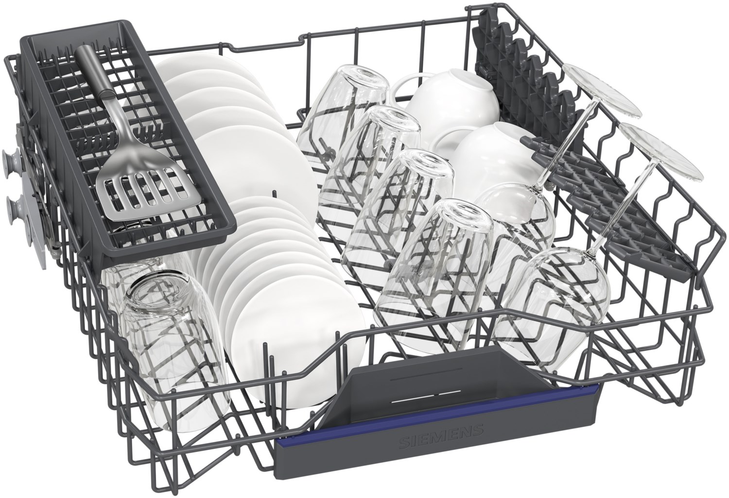 Siemens SN53EIEUAE teilintegrierbarer 60 cm Geschirrspüler SET aus SN53ES22AE + SZ36BH00 edelstahl