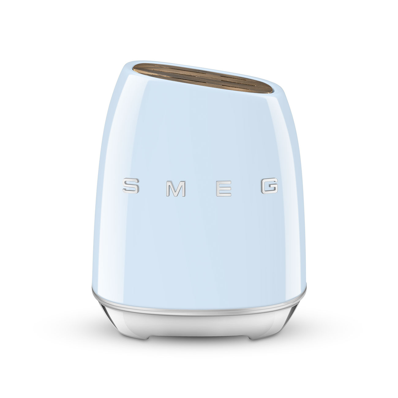 Smeg KBSF02PB Messerblock-Set (6 tlg.) Gehäuse: Carbonstahl 50s Style Pastellblau