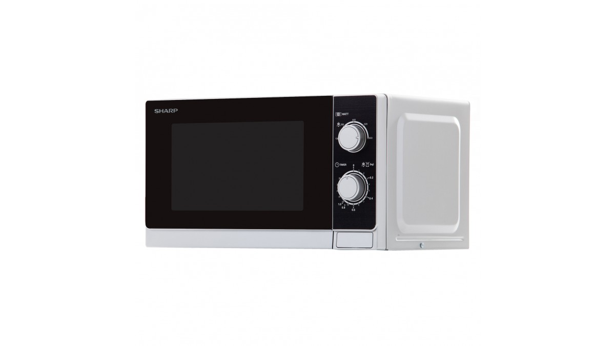 Sharp R200INW Mikrowelle Silbermetallic