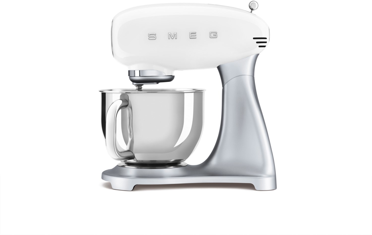 Smeg SMF04WHEU Küchenmaschine Weiß 50s Style Jubiläumsaktion - 60 Monate Geräteschutz
