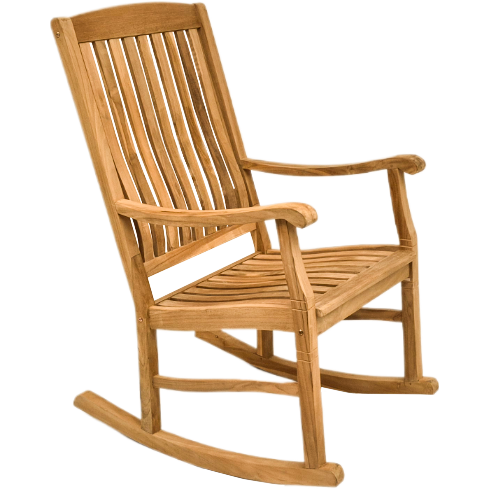 Endorphin Teakholz Schaukelstuhl – stilvolle Entspannung indoor & outdoor