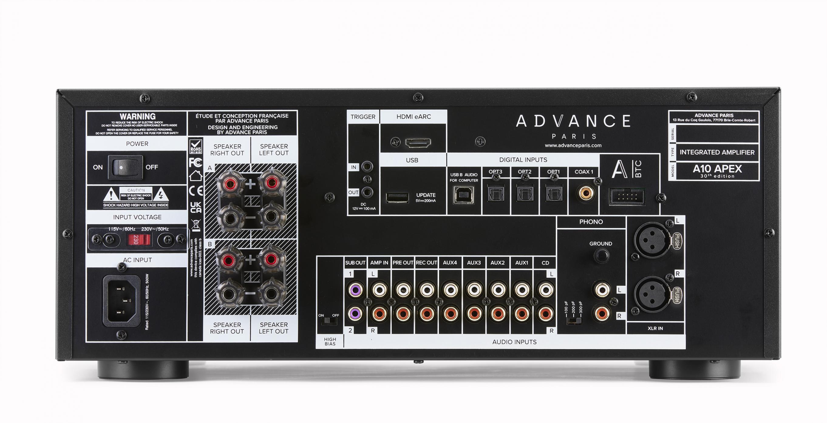 Advance Paris A10 APEX  integrierter Hybridverstärker