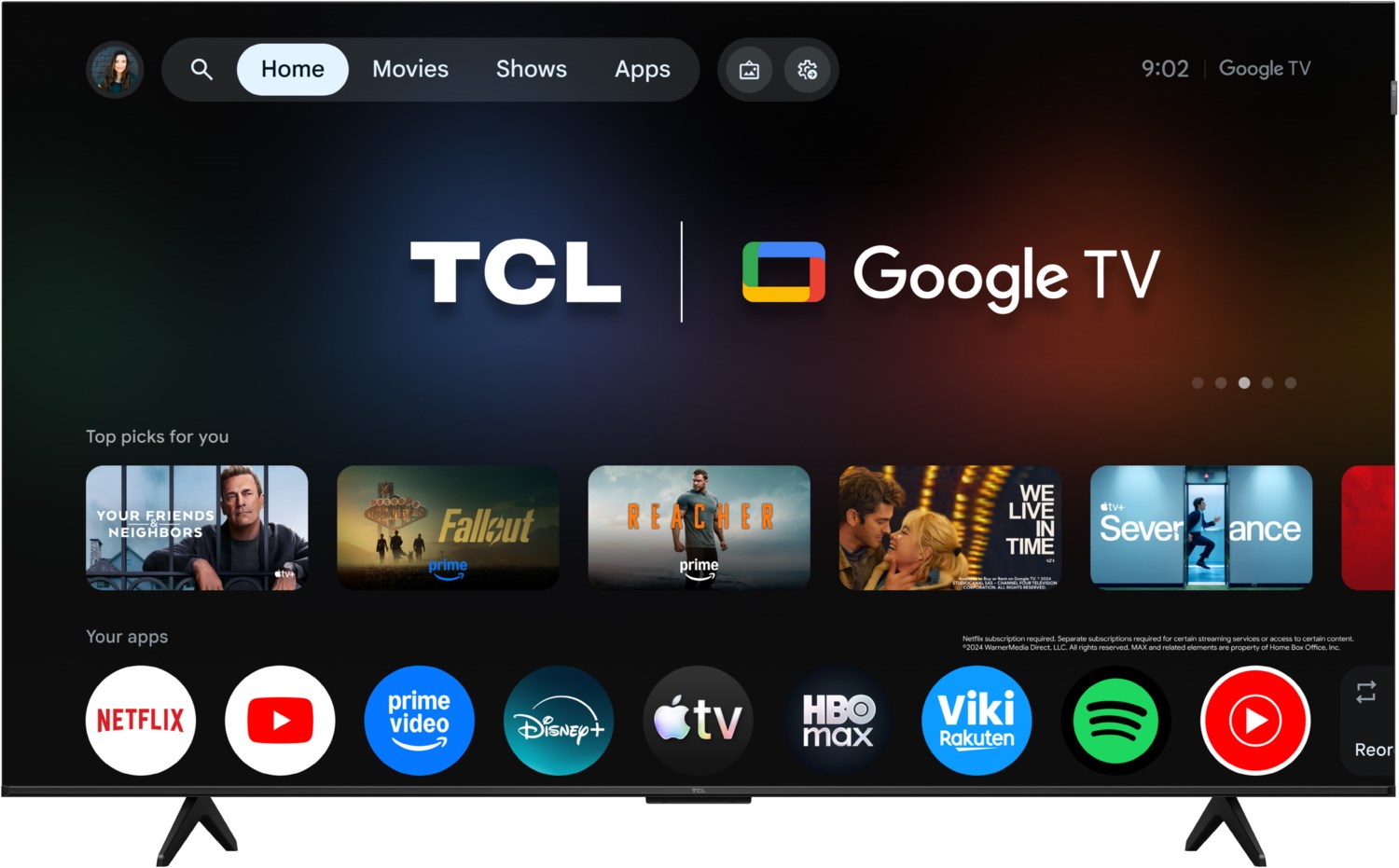TCL 65P79L QLED TV, 4K UHD, Smart-TV, 65 Zoll 2026