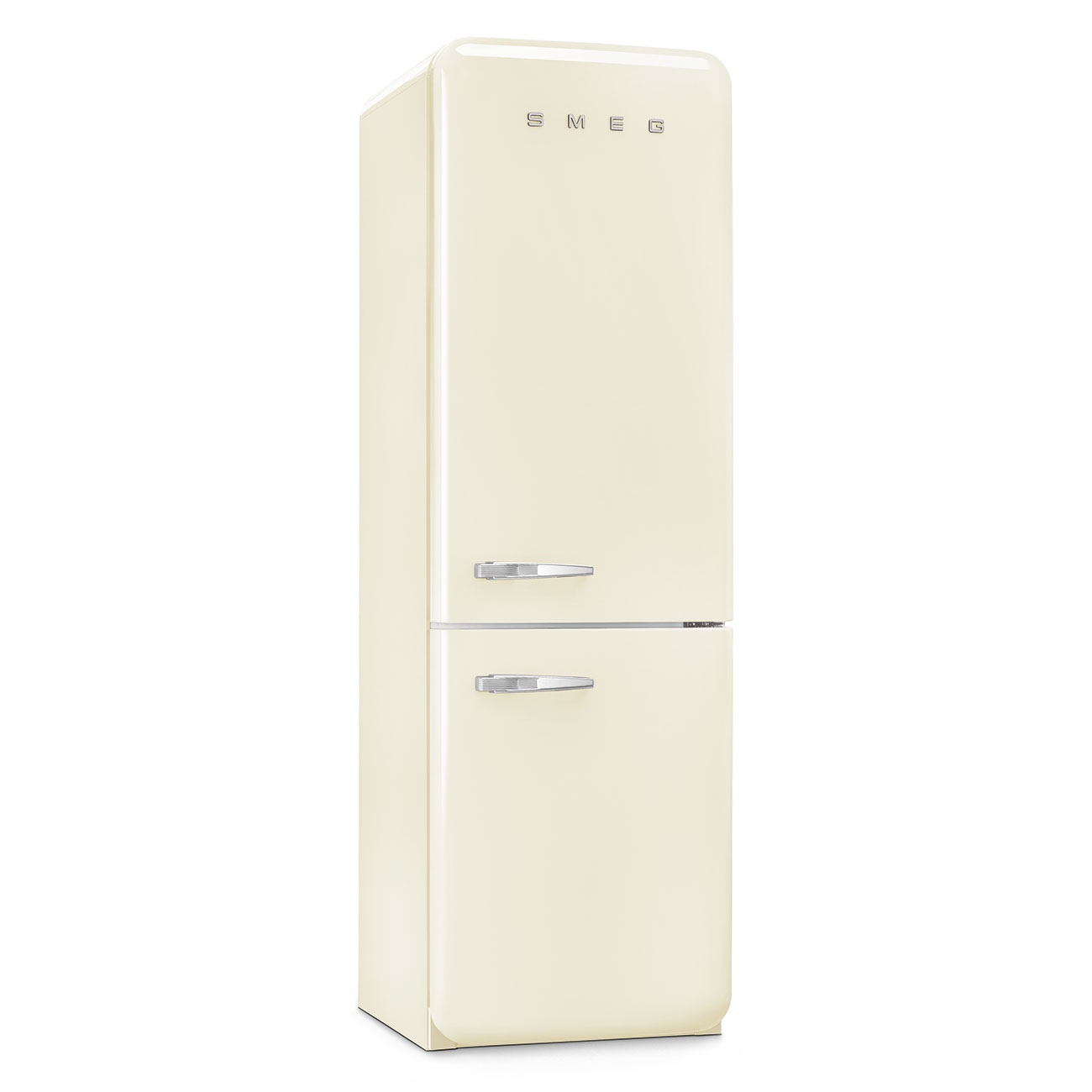 Smeg FAB32RCR5 Kühl-Gefrierkombination Rechtsanschlag Creme 50s Style, EEK: D