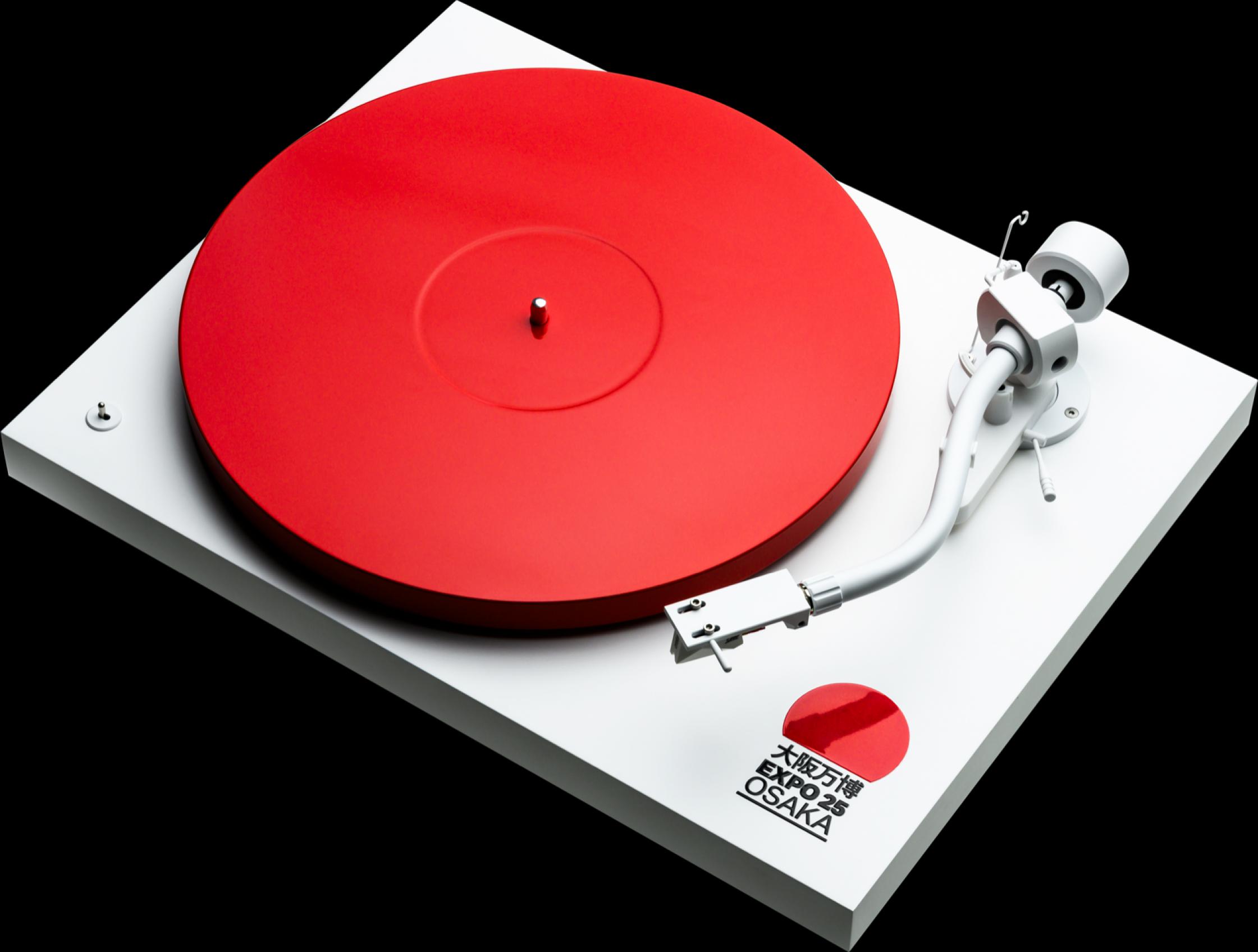 Pro-Ject Debut Pro S Balanced Expo 2025 Japan Edition Weiß Rot