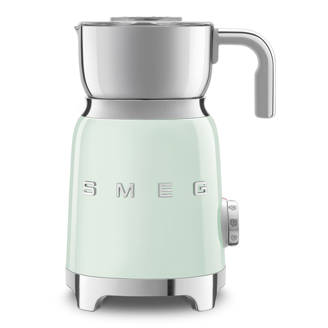 Smeg MFF11PGEU Milchaufschäumer 50s Style pastellgrün Jubiläumsaktion - 60 Monate Geräteschutz