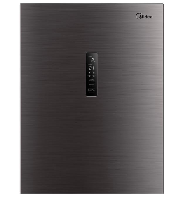 Midea MDRB521MGA28O Kühl-/Gefrierkombination Dark Inox