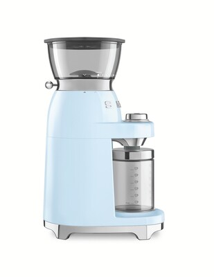 Smeg CGF03PBEU Kaffeemühle 50`s Style Pastellblau