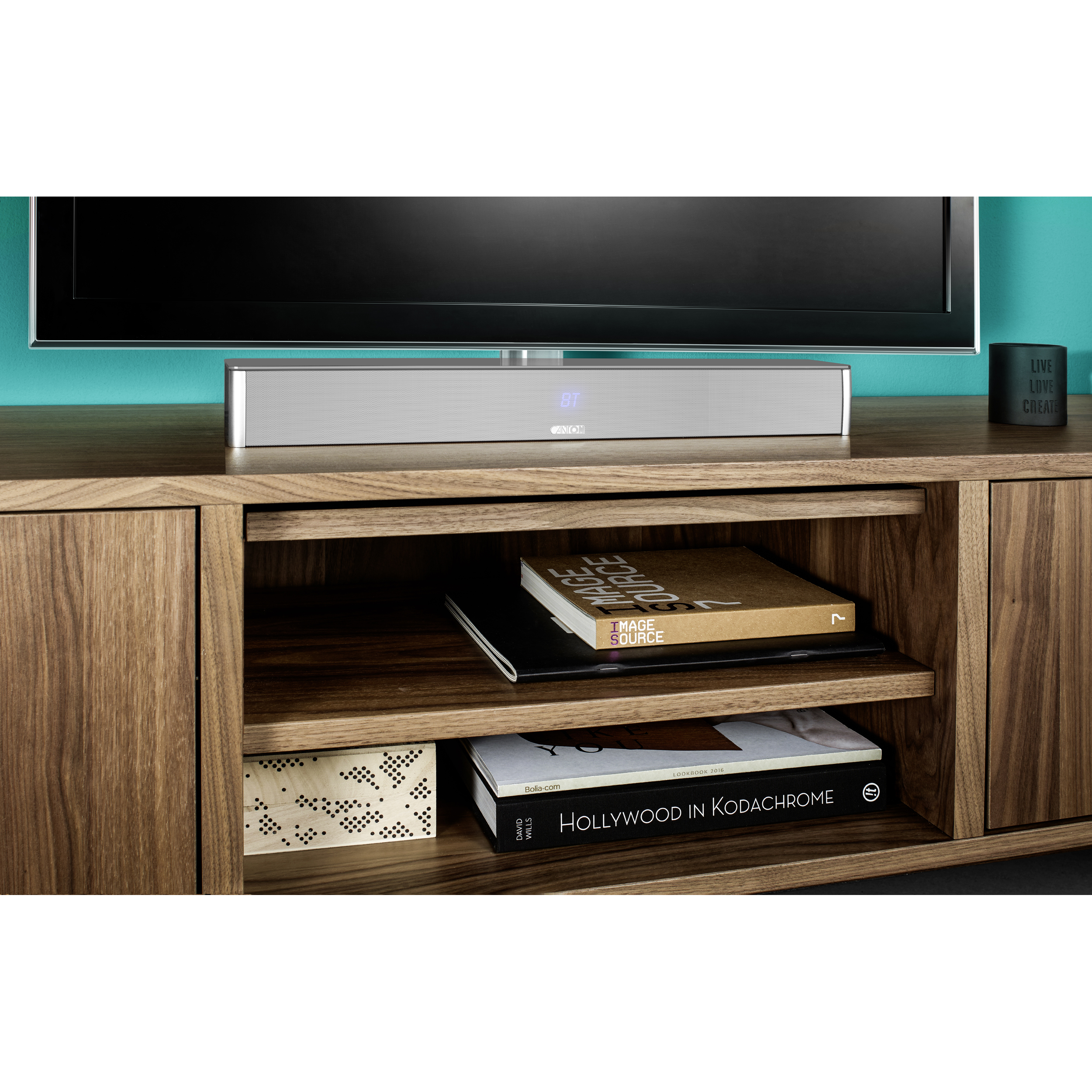 Canton DM 5 silber mit Glas