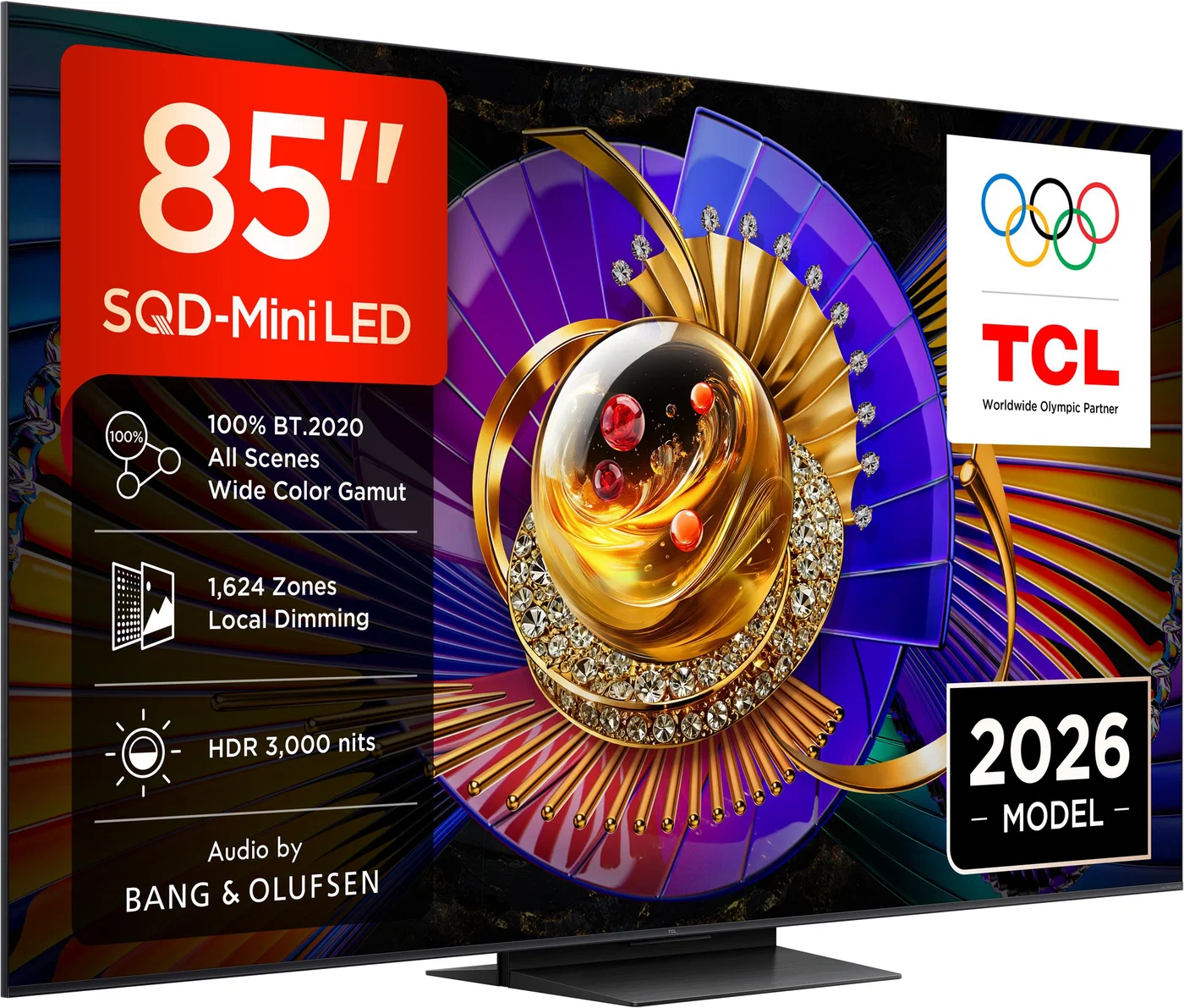 TCL 85C7L SQD-Mini LED TV, Ultra HD, Smart-TV, 144Hz, 85 Zoll 2026