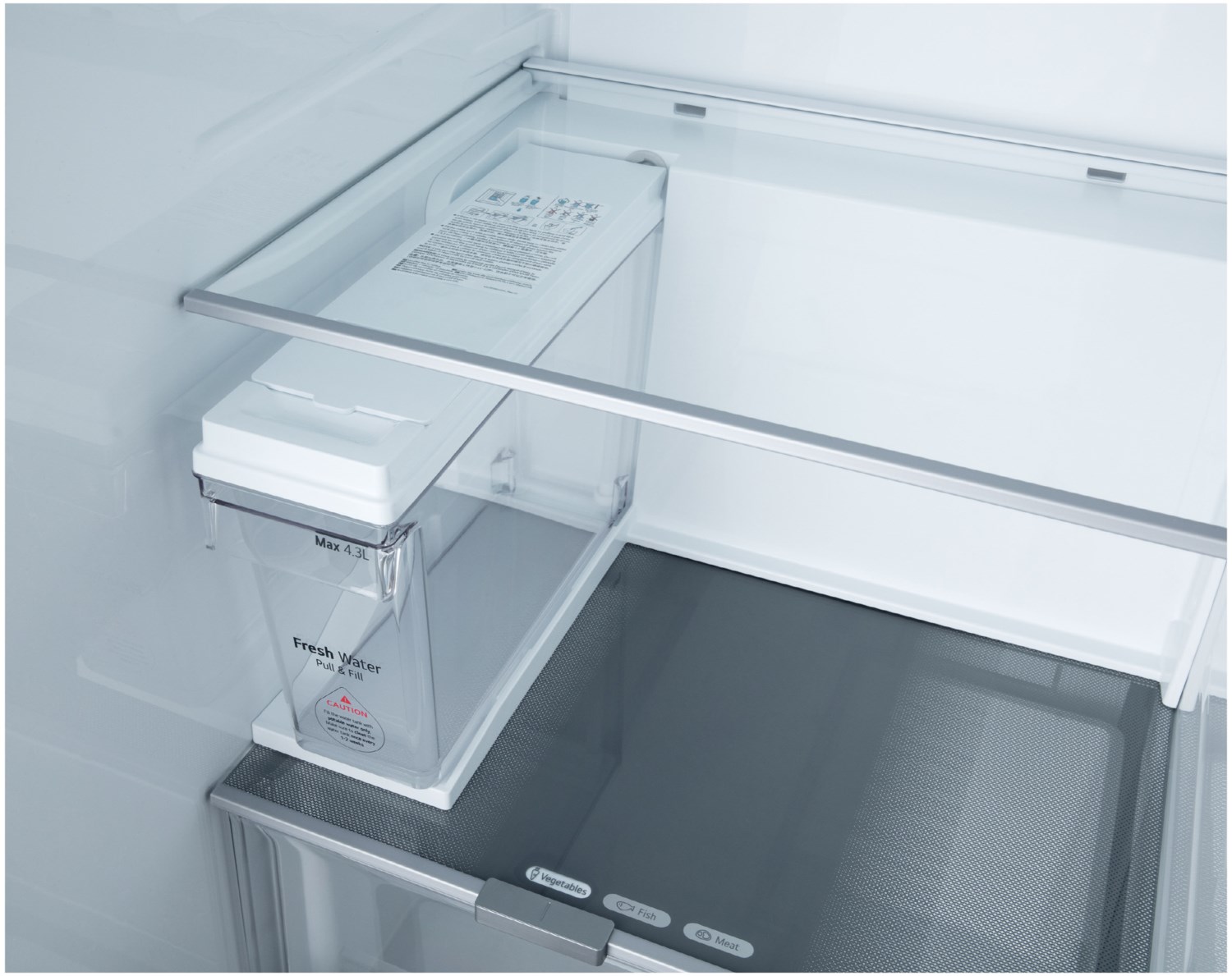 LG GSJE81EPBD Side by Side matte black EEK: D, 628L, Wassertank