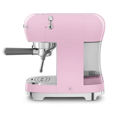 Smeg ECF02PKEU Kaffeemaschine 50`s Style Cadillac Pink