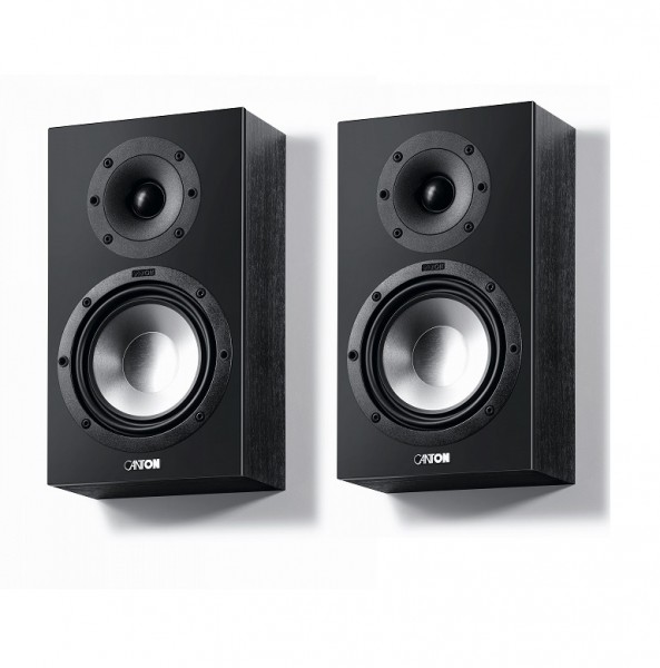 Canton GLE 416 OnWall schwarz (Paar)