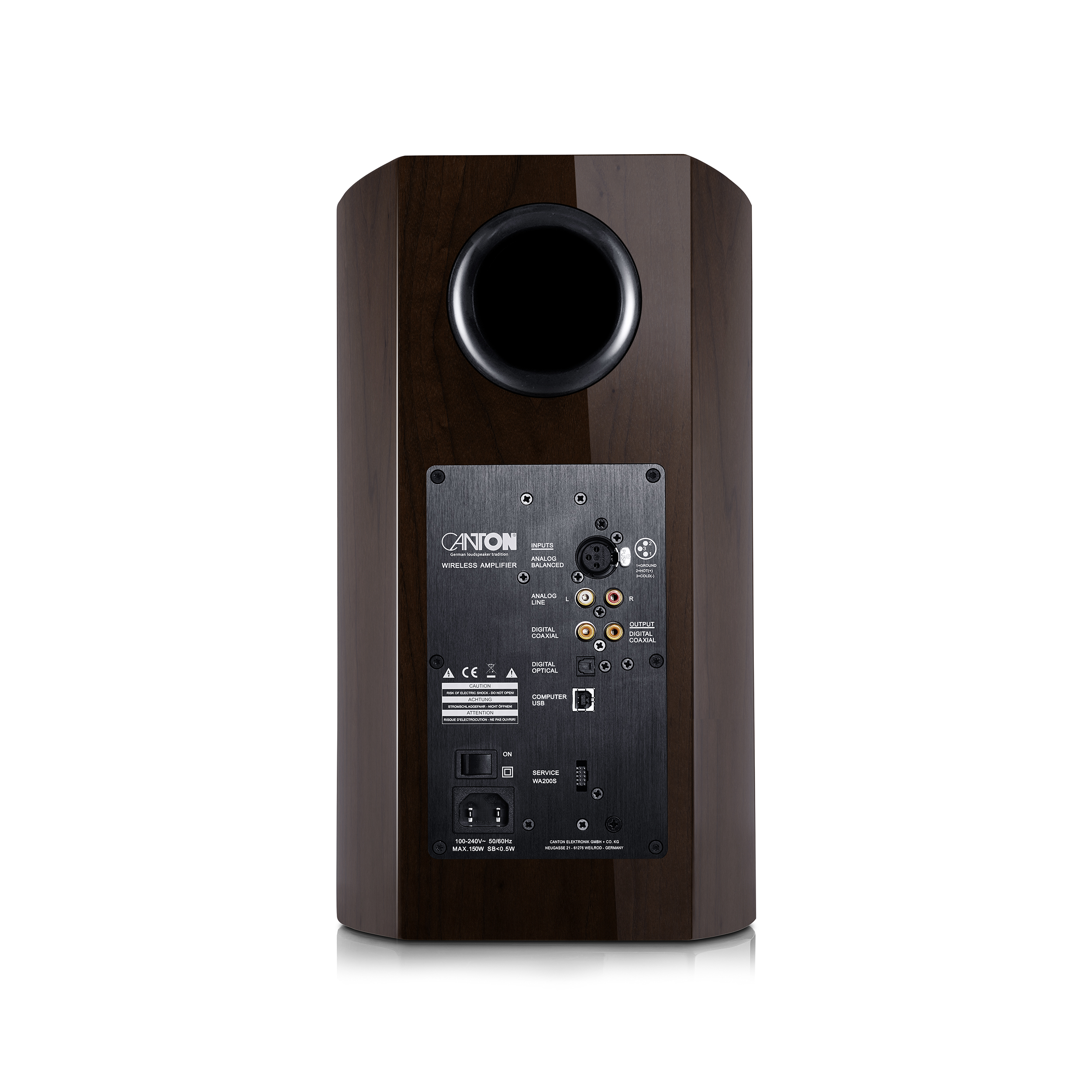 Canton Smart Vento 3 S2 nussbaum dunkel high-gloss SET / PAAR